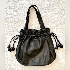 Lucky Brand Black Soft Italian Leather Purse